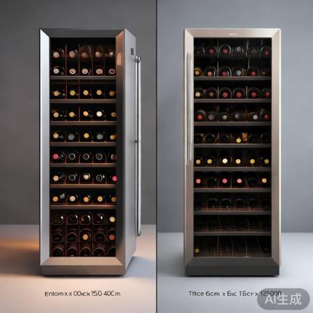 红酒柜尺寸容量价格差异