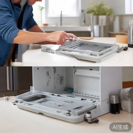 三菱电机消毒柜品牌官方维修热线解释，家用消毒柜接水盘安装指南