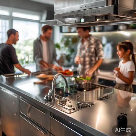 美菱2205款集成灶：厨房神器