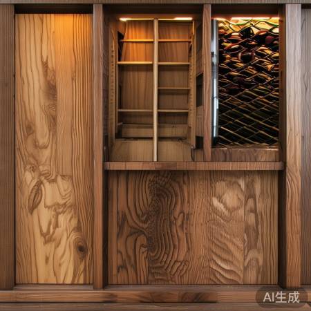 红酒柜材质多样，选材需谨慎。