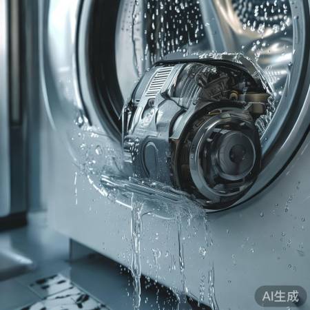 洗衣机清洗防进水