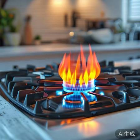 樱花燃气灶，安全放心设计