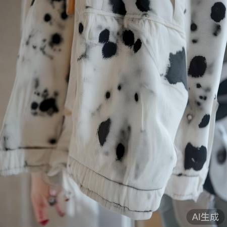 棉服洗后黑点增多，原因分析