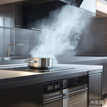 “美大集成灶吸烟快，覆盖广”