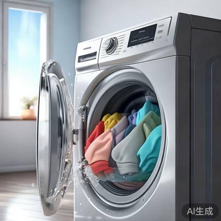滚筒洗衣机：省水省电手洗替代品