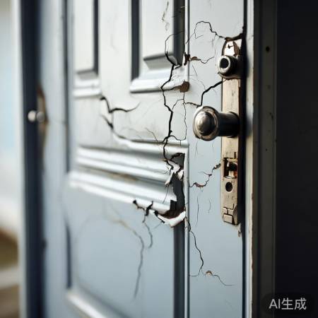 “防盗门松动，找专业维修”