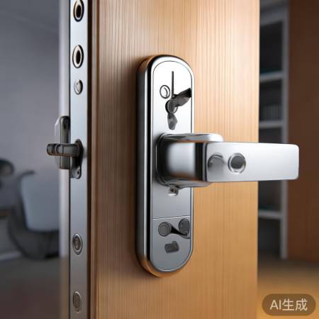 智能锁舌不回弹,增强安全性