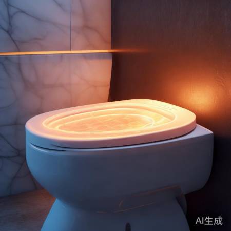 “智能马桶垫，温暖如春”