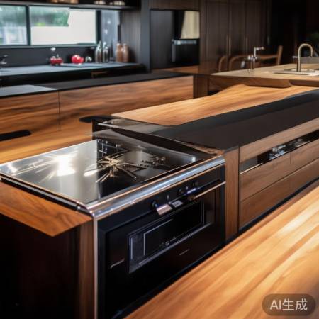 中岛C位,多功能集成灶融合