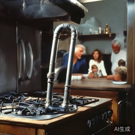 燃气灶烟管老化隐患大