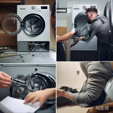 洗衣机不脱水，检查传动带