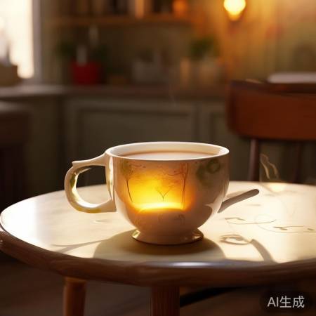 喝温水润喉,蜂蜜水更佳