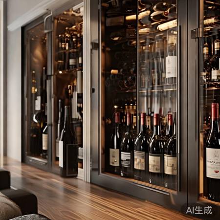 枣庄红酒,定制酒柜艺术品