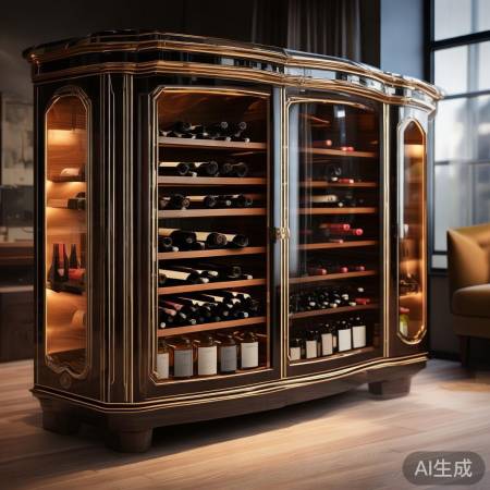 酒柜样式多,定制个性佳