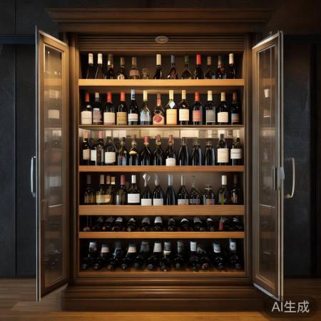 网红酒柜方便,饮酒适量保健康