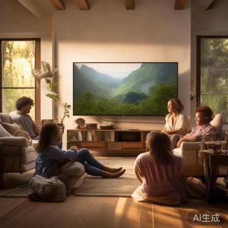 富豪安装电视,追求品质生活