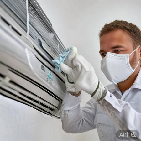 清洁室内机，除味用白醋