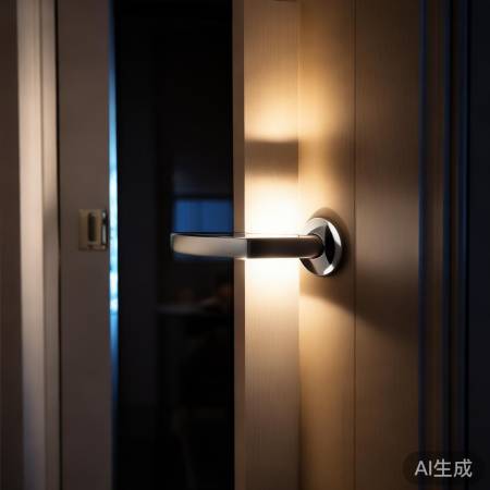 指纹锁感应灯，三档亮度调节