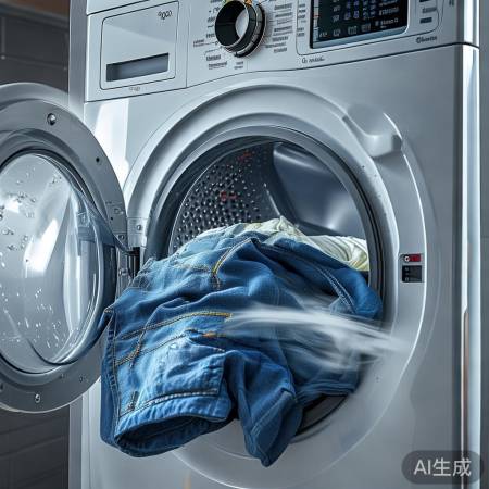 厚衣物高速脱，省时勿过久