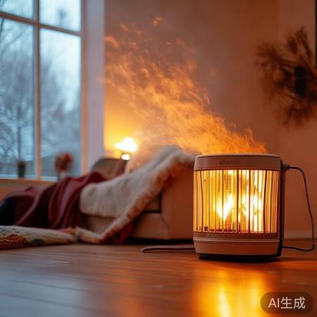 暖风机快速取暖