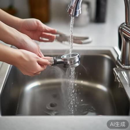 热水助旋钮盖松动