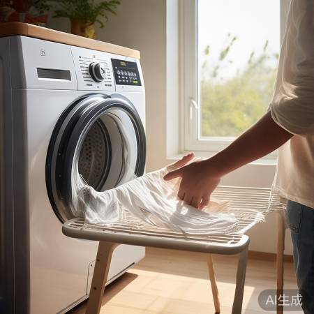 洗衣机盖子开晾衣，费电易变形