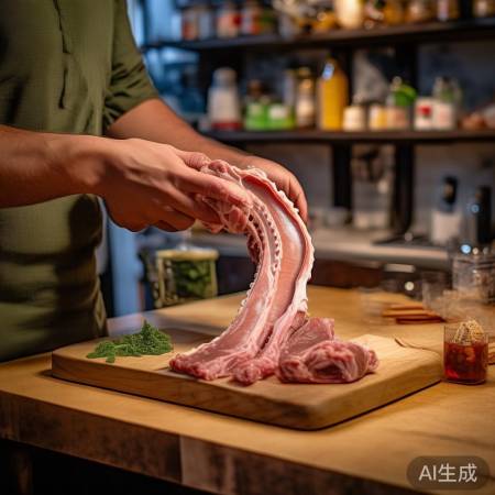 进口猪脊骨尝鲜