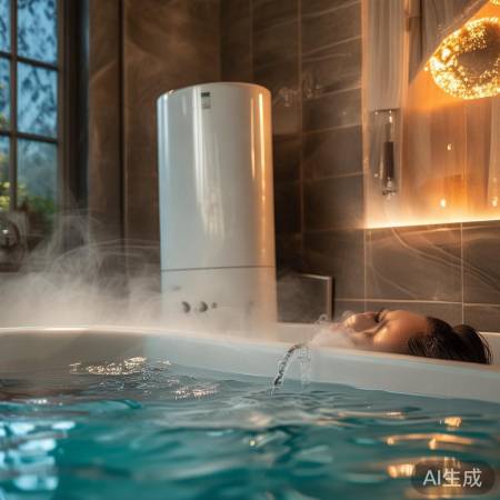 “安全热水器，冬日温暖享受”